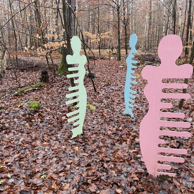 KZ-Gedenkort Waldbau (Kammsilhouetten)